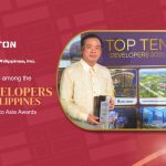 Eton COO Architect Adrian Chua and Eton CFO Che Mutuc receives Top 10 Developers at the 2025 Hubexo Asia Awards