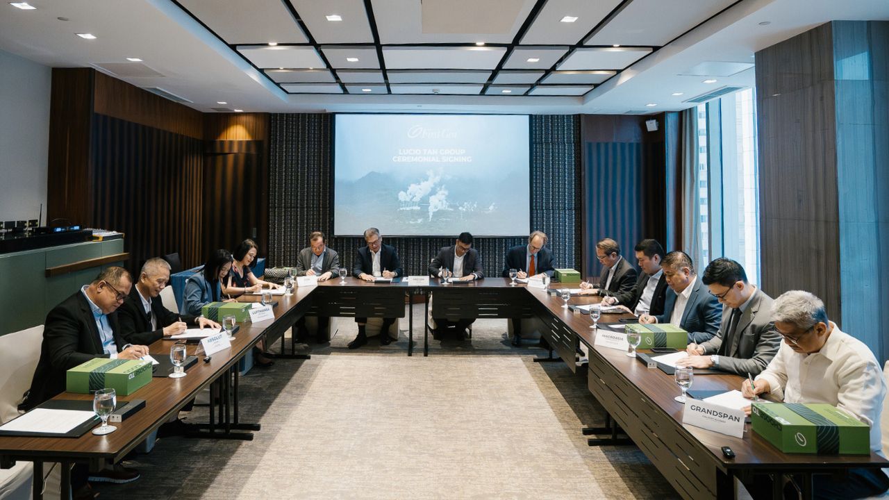 The ceremonial signing, held on October 20, 2025, at Marco Polo Ortigas, marked the Lucio Tan Group’s collective commitment to clean energy adoption across its companies